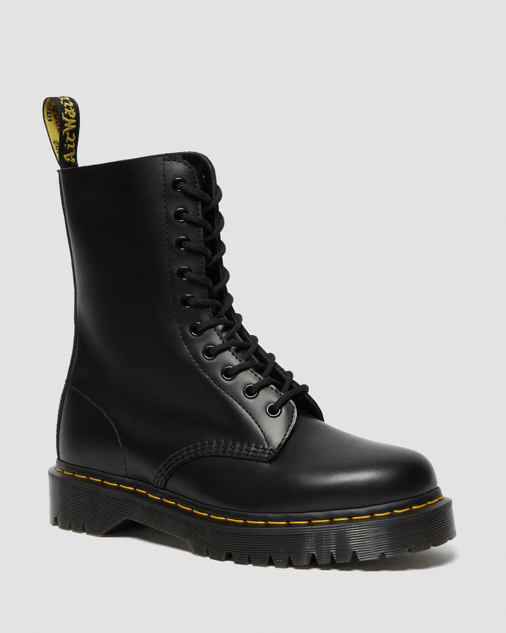 Dr Martens 1490 Bex Smooth Kožené Čižmy Damske ( Čierne ) SK 235-IHLXMD